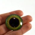 thumbnail image 4 of Green and Yellow Celtic Weave Glass Eyes, 4 of 6
