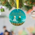 thumbnail image 3 of Hangs Sea Glass Friendship Ornament Timeless Keepsake Heart Hanging Art for Decoration, 3 of 4