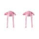 thumbnail image 4 of Qarigey Funny Plush Piggy Hat Pig Ears  The Movable Paws Up Popping Pressing 2piezas Rosa, 4 of 4