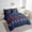 Navy Blue Red, variant on Football Twin Comforter Set with Sheets Sport Game Ball Theme Bed in a Bag Football Room Decor Bed Set Sports Bedding Sets Teen Sports Sheets 7 Pcs Navy Blue Green