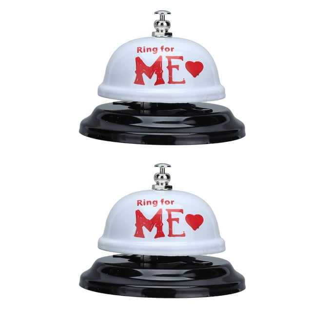 Bar Call Bell,2Pcs Meal Bells Stainless Customer Service Bell Restaurant Call Bell Unrivaled Performance