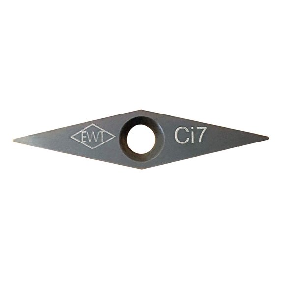 Authentic Easy Wood Tools Ci7 Coupeur de Carbure en Forme de Diamant (12407) pour Outil de Tournage Micro Easy Detailer