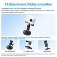thumbnail image 3 of TELESIN Magnetic Base With 1/4 Inch Interface for DJI Pocket 3 / Insta360 Camera & Smartphones With Suction Cup Base Set, 3 of 5