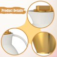 thumbnail image 6 of Fiocias Double Layer Insulated Coffee Carafe 1L Capacity Hot and Cold Water Pot for Home White, 6 of 9