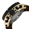 thumbnail image 3 of Invicta Men's 0916 Reserve Subaqua Brown Dial Brown Rubber Strap Chronograph Dive Watch, 3 of 4