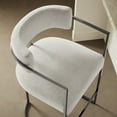 thumbnail image 5 of Modway Huron Counter Stool in Silver Cream, 5 of 10