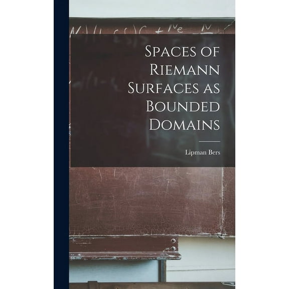 Spaces of Riemann Surfaces as Bounded Domains (Hardcover)