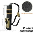thumbnail image 2 of Archery Lightweight Back Arrow Quiver Archery Lightweight Back Arrow Quiver Dual Use Foldable Compact Hip, 2 of 5