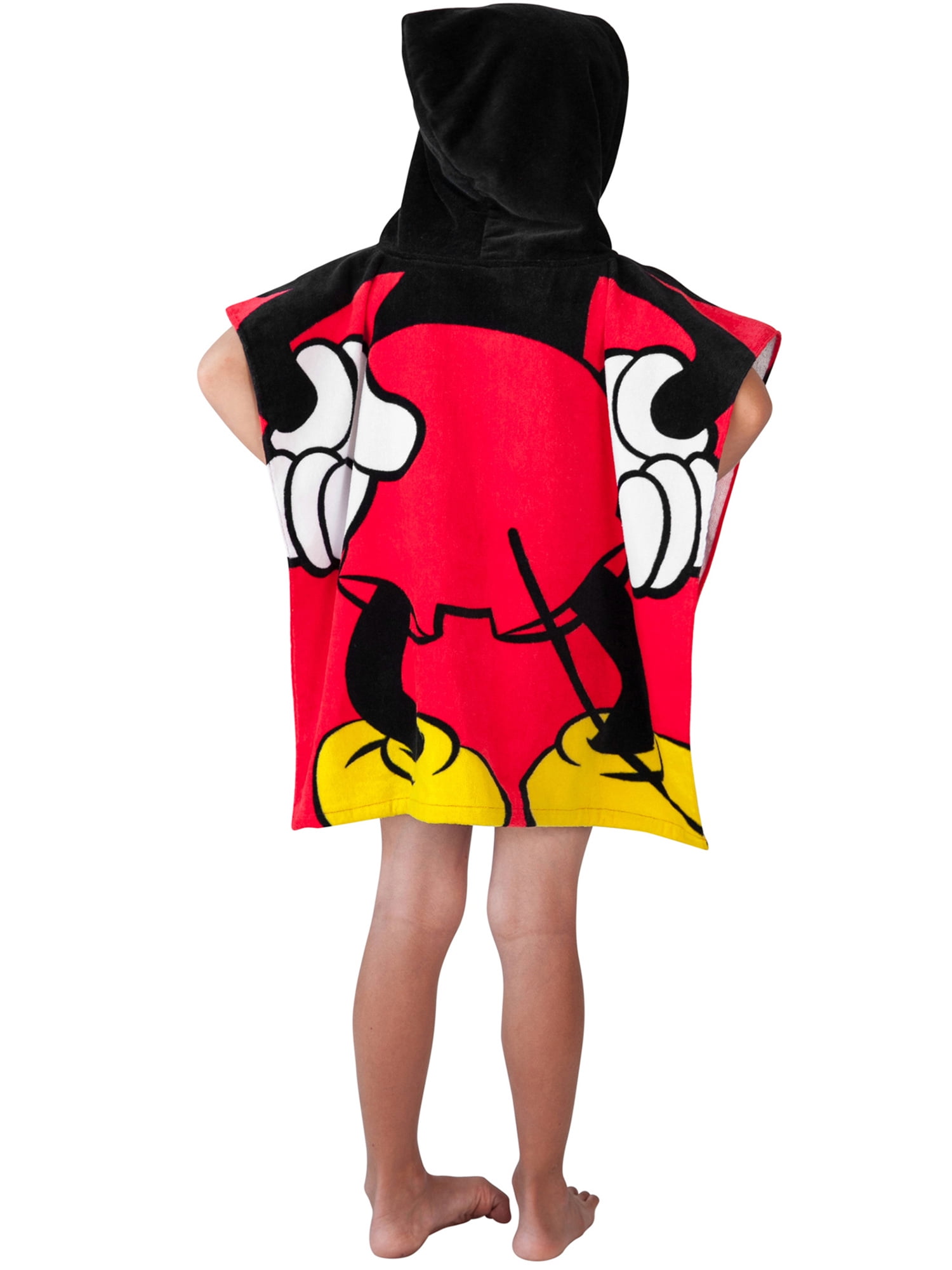 mickey mouse poncho towel