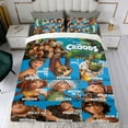 thumbnail image 4 of 3 Piece Bedding Set For The Croods Comforter Cover Set Cute Duvet Cover Sets Super Soft Teens Bedding Set Kids Bedroom Gifts,ses Twin, 4 of 6