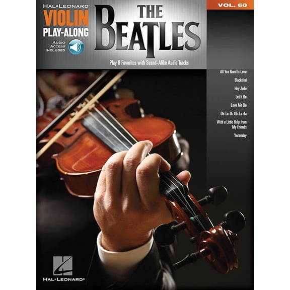 The Beatles Violin Play-Along Vol. 60 Book/Online Audio, (Paperback)