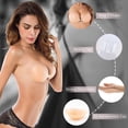 thumbnail image 2 of Soutien-gorge Adhésif - Sans Bretelles Invisible en Silicone, avec Design Unique à Clip avant, Facile à Nettoyer et Réutilisable (a), 2 of 5