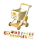 thumbnail image 3 of Cart de supermercado para niños Jugues de juguetes Educativos Regalos de San Valentín para niños Juguetes de almacenamiento de escritorio realista Jue beige, 3 of 9