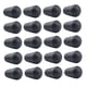 thumbnail image 2 of 20 topes de campana perfecl con extremos de cable de bloqueo para mochila Negro, 2 of 8