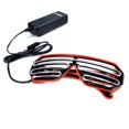 thumbnail image 4 of Gafas de Sol LED PINFOX con Persiana Luminosas Neón Parpadeantes, 4 of 5