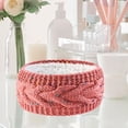 thumbnail image 1 of Diadema de Invierno para Mujer Perfecl Calentadores de Orejas para Niñas Tejido Grueso Rosa, 1 of 8