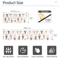thumbnail image 3 of Yayeee Faucet Mat for Kitchen Sink 14.7" Diatomite Long Splash Guard Pad, Ice Cream Pattern, 3 of 7