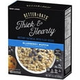 thumbnail image 2 of Better Oats Instant Oatmeal with Flax Seeds Blueberry Muffin (Pack of 24), 2 of 3