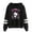 black, variant on Kuromi merch Anime Onegai My Melody  hooded  drawstring pocketless  sweatshirt men/women pullover