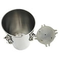 thumbnail image 6 of 15L Stainless Steel Dispenser Pressure Tank Dispensing Storage Bucket, 6 of 16