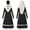 Black, variant on CPNG Girls My First Eid Muslim Prayer Dress Long Sleeve Middle East Arabian Islamic Prayer Robe Abaya Dress Hijab Kaftan Dubai Islamic Eid Toddler Baby Cardigan Set