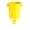 Yellow, variant on 32 Gallon Round Trash bin Garbage can Outdoor Yard Trash can Trash Garbage Drum Heavy Duty Trash can Industrial Trash can Kitchen Trash bin (2, Red)