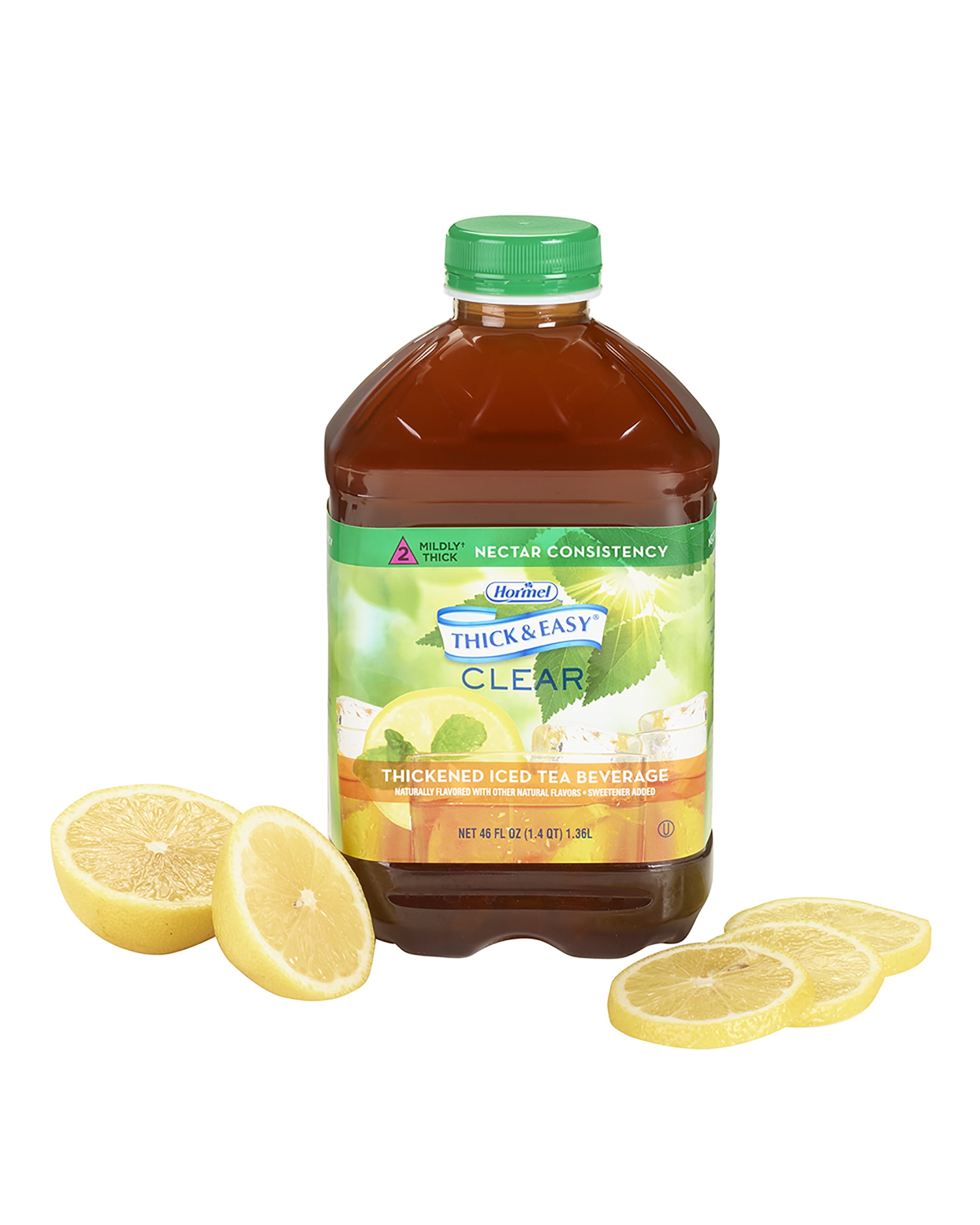 Thick & Easy Thickened Beverage Iced Tea 46 oz. Bottle 6 Ct