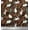 Brown, variant on Soimoi Brown Cotton Duck Fabric Leaves & Rabbit Animal Print Fabric by the Yard 42 Inch Wide
