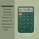 thumbnail image 2 of Calculadora 12 dígitos VEWINGL Pantalla y botones grandes Verde, 2 of 3