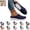 Blue, variant on Orthopedic Sneakers for Women Breathable Mesh Knit Sneakers Slip on Soft Non-Slip Walking Shoes(Beige)