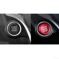 thumbnail image 2 of Switch Start Button trim Car Replacement Aluminum alloy Durable Useful, 2 of 3