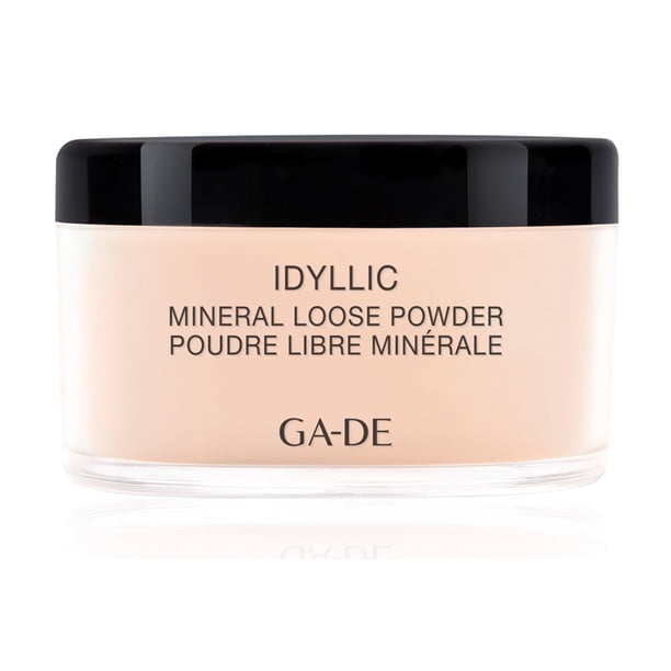 Polvos sueltos minerales idílicos - 100 Nude Nude de GA-DE para mujeres - 0,88 oz