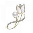 thumbnail image 1 of Broche de tulipán, broche de alfiler, abrigo, vestido, bufanda, tipos de accesorios de decoración para fiestas, 1 of 3