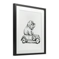 thumbnail image 3 of Stupell Industries Elephant in Vintage Vehicle Black Framed Print Under Glass design by Rachel Nieman, 16 x 13, 3 of 10