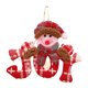 thumbnail image 1 of Naiovety Colgante de Navidad Fiesta de vacaciones Festival Chimenea de Navidad Árbol de la pared Decoración Hogar Comedor Bar Oficina Adorno Kits de decoración para fiestas Muñeco de nieve, 1 of 6