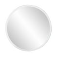 thumbnail image 5 of 28" x 28" Minimalist Round Mirror with Beveled Edge, 5 of 5