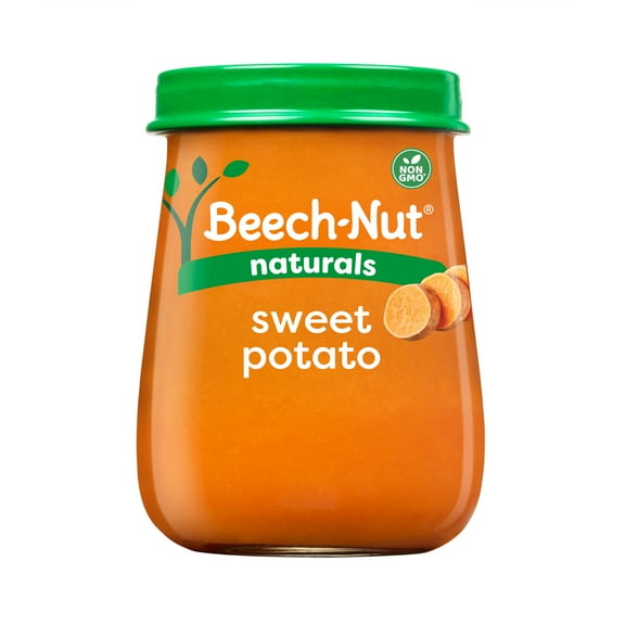Beech-Nut Naturals Stage 1 Baby Food, Sweet Potato, 4 oz Jar