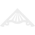 thumbnail image 2 of Ekena Millwork 72"W x 36"H x 1"P (12/12) Pitch Marshall Architectural Grade PVC Gable Pediment, 2 of 5