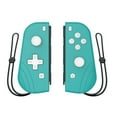 thumbnail image 1 of Switch Controllers, Replacement for Joycon Controllers with Grip Dual Shock Wake-Up Plug and Play, (L/R) Controller Compatible for Nintendo Switch/Switch lite（Turquoise）, 1 of 7