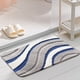 thumbnail image 1 of Alfombra de Baño, 24x16 Pulgadas, Suave y Absorbente, Fibra Fina, Antideslizante, Lavable a Máquina, Uso en el Hogar, Antideslizante, 40*60CM, Gris, 1 of 6