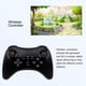thumbnail image 3 of Pro Controller for Wii U, Wireless Controller for Nintendo Wii U Controller Gamepad Joystick Dual Analog Game Controller (Black), 3 of 5