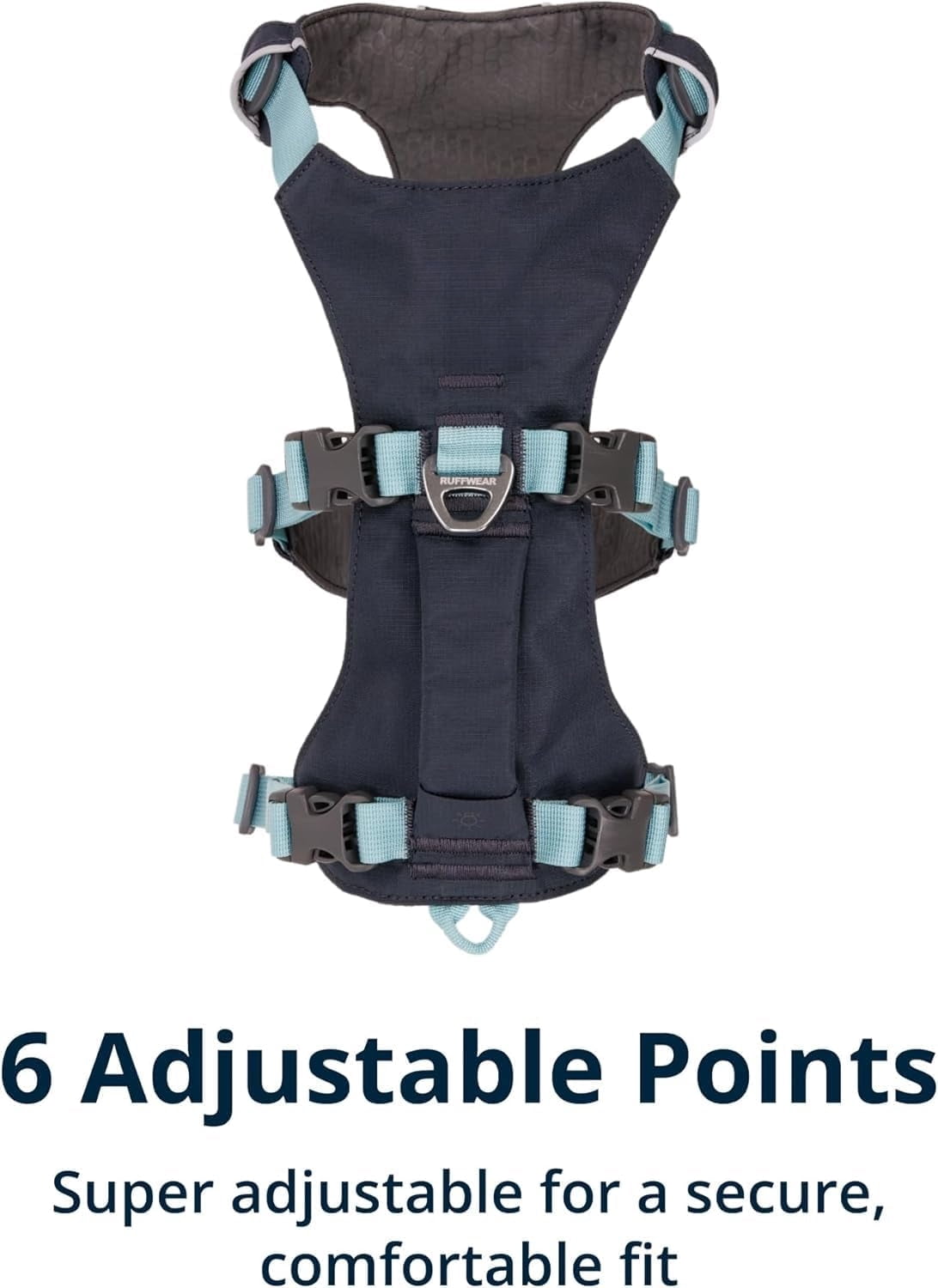 Dog Harness, Lightweight and Reflective, No Pull Dog Lift Harness for Hiking, Running and Everyday Use, Basalt Gray, Small