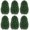 Matte Green, variant on 88.5 ft 6 Rolls Wedding Party Glitter Twist Tinsel Garland Decor Metallic Tinsel for Halloween Thanksgiving Day Fall Christmas Tree Hanging Garland Birthday Indoor Outdoor(Multicolor)