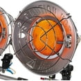 thumbnail image 3 of XtremepowerUS Calentador Radiante de Propano Portátil con Doble Tapa de Tanque, 30 000 BTUs, Calor Infrarrojo Instantáneo, para Lugar de Trabajo/garaje/espacio de Trabajo, hasta 48 Horas con Tanque de 20 Lb, Solo para Uso en Exteriores, 3 of 6