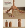 thumbnail image 4 of VASAGLE Solid Wood Coat Rack and Stand, Free Standing Hall Coat Tree with 10 Hooks for Hats, Bags, Purses, for Entryway, Hallway,, 4 of 6