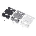 thumbnail image 4 of Chasis de RC! RC Baffle Piezas de repuesto de automóviles robusteas Simple plato inferior para reemplazar los accesorios para motores para 1/10 90021 90027 90028 SCX10 Black Speravity FN001650-01, 4 of 7