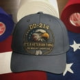 thumbnail image 2 of Veterans Casual Hat Not Dead Yet DD-214 Hat – Vintage Military-Style Baseball Cap with Embroidered Patch, Distressed Cotton Blend, Adjustable Fit, Dark Humor Veterans Hat for Men, 2 of 5