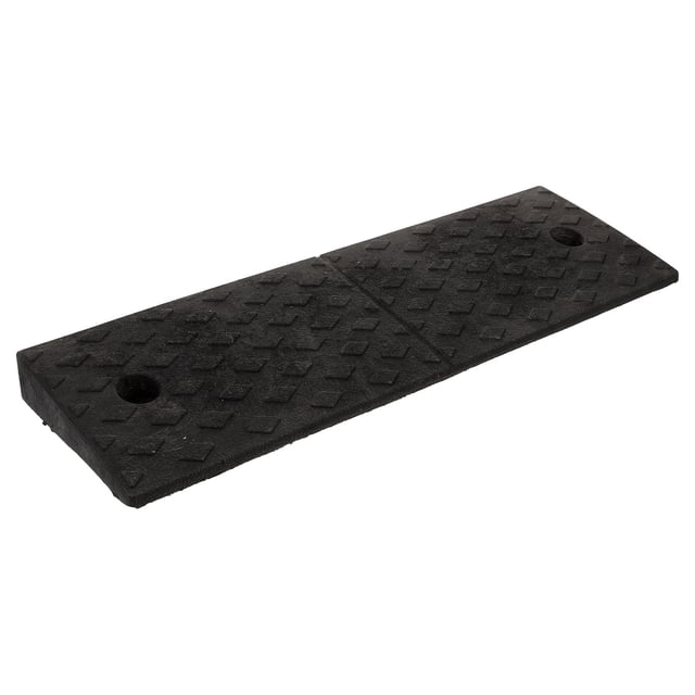 OUNONA Lightweight Rubber Ramp Mat with Uneven Texture for Easy Car Climbing and Outdoor Use