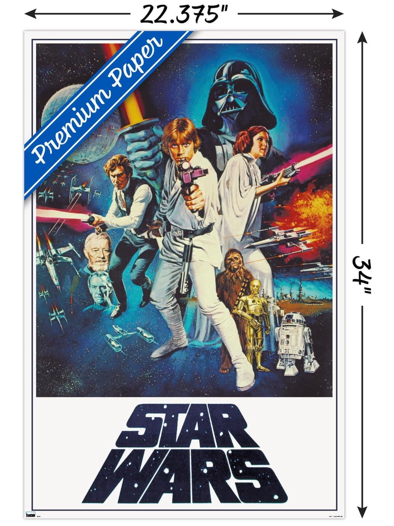 Star Wars: A New Hope - One Sheet (No Billing Block) Wall Poster