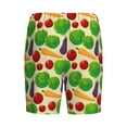 thumbnail image 4 of Picia Vegetable Pajama Shorts for Men, Men's Pajama Bottoms, Sleepwear,Short Pajama Pants-Medium, 4 of 9